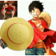 One Piece Cosplay - Luffy Hasır Şapkası