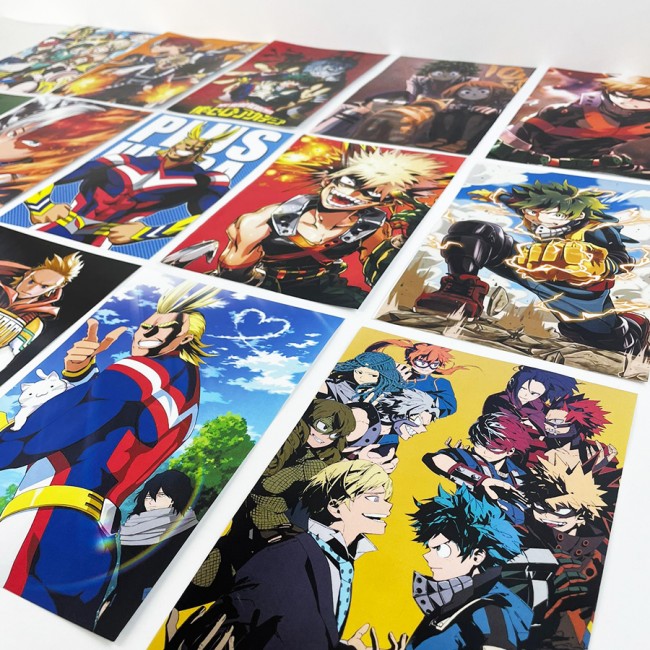 My Hero Academia Duvar Kağıdı Seti 15'li My Hero Academia Duvar Kağıdı Seti 15'li