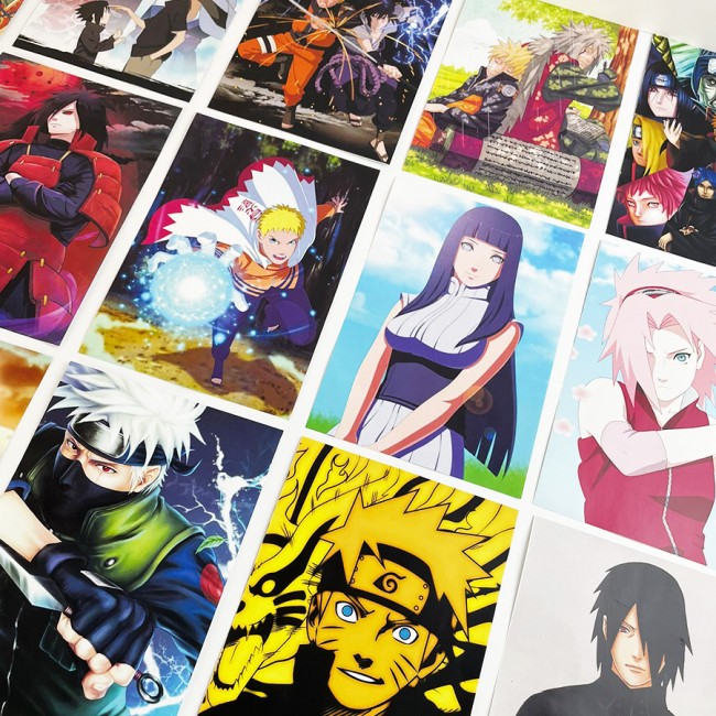 Naruto Anime Duvar Kağıdı Seti 15'li Naruto Anime Duvar Kağıdı Seti 15'li