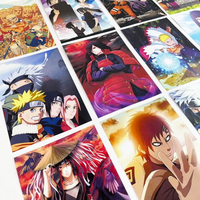 Naruto Anime Duvar Kağıdı Seti 15'li Naruto Anime Duvar Kağıdı Seti 15'li