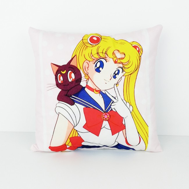 Sailor Moon Luna Orta Boy Yastık