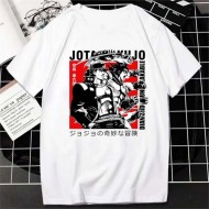 JoJo's Bizarre Adventure Jotaro Beyaz Tişört JoJo's Bizarre Adventure Jotaro Beyaz Tişört