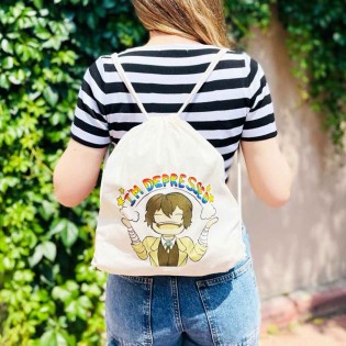 Bungo Stary Dogs Osamu Dazai Bez Sırt Çantası