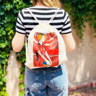 Haikyuu Kenma Bez Sırt Çantası Haikyuu Kenma Bez Sırt Çantası