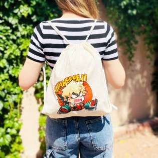 My Hero Academia Bakugou Shineee! Bez Sırt Çantası 