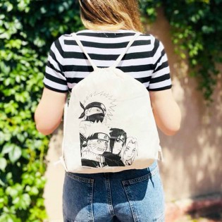 Naruto Shippuuden Bez Sırt Çantası 