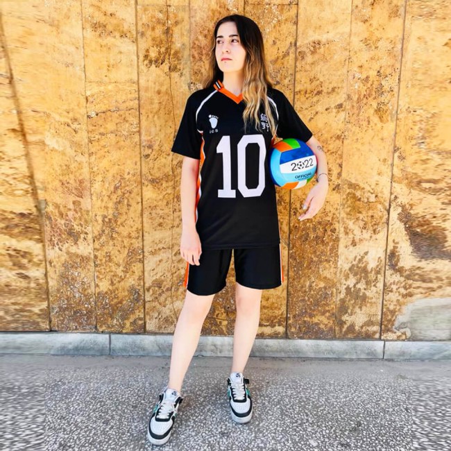 Haikyuu Hinata Unisex Forma ve Şort Takımı #10 Haikyuu Hinata Unisex Forma ve Şort Takımı #10