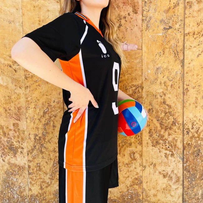 Haikyuu Kageyama Unisex Forma ve Şort Takımı #9 Haikyuu Kageyama Unisex Forma ve Şort Takımı #9