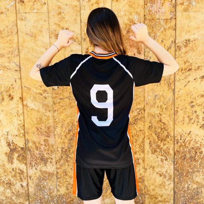 Haikyuu Kageyama Unisex Forma ve Şort Takımı #9 Haikyuu Kageyama Unisex Forma ve Şort Takımı #9