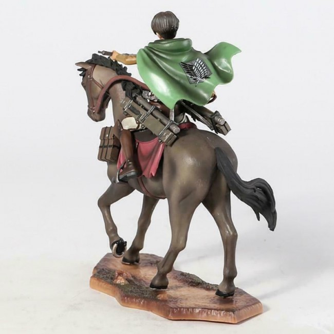 Attack on Titan Levi Soldier Horse Figür