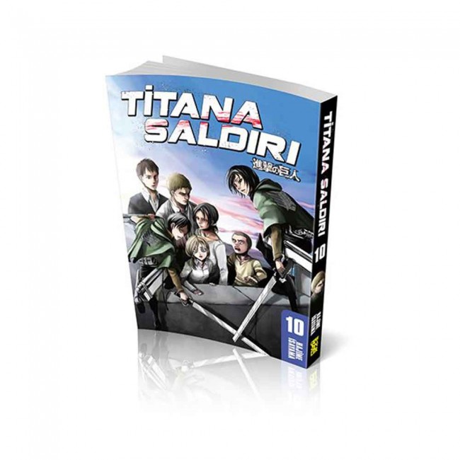 Attack On Titan Manga 10. Cilt