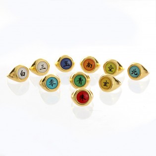 Naruto Shippuuden - Akatsuki Yüzükleri Gold Naruto Shippuuden - Akatsuki Yüzükleri Gold