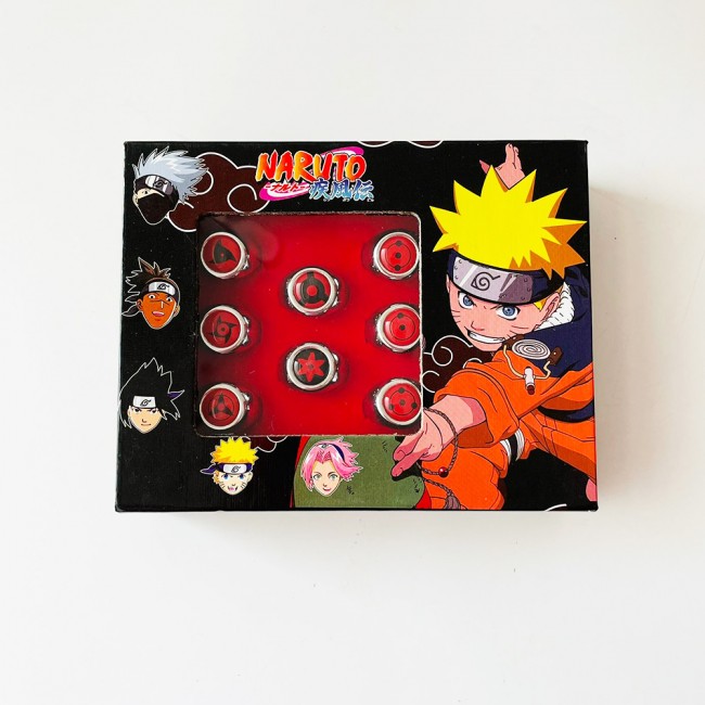 Naruto Shippuuden - Sharingan Yüzükleri 