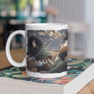 Attack On Titan Kupa Bardak Attack On Titan Kupa Bardak