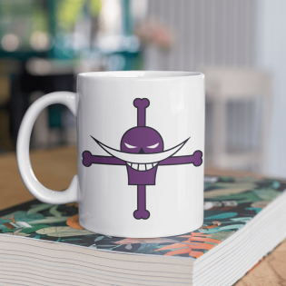 One Piece Beyaz Sakal Logo Kupa Bardak One Piece Beyaz Sakal Logo Kupa Bardak