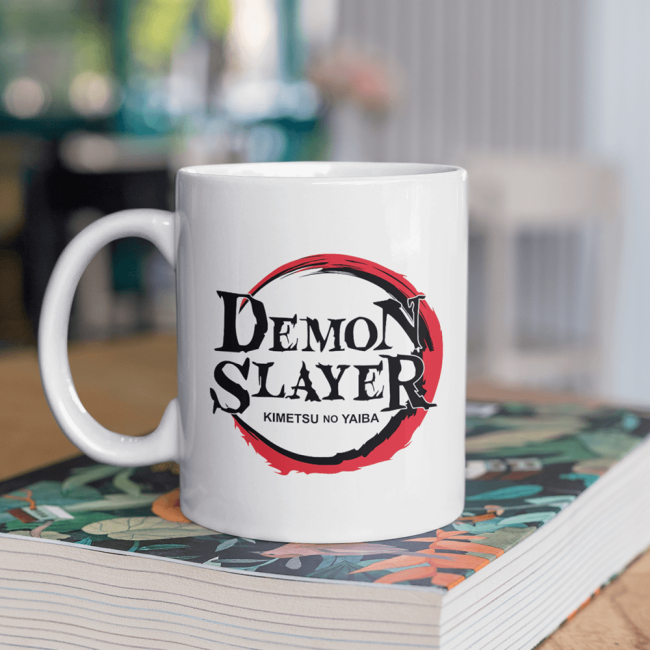 Demon Slayer Logo Kupa Bardak 
