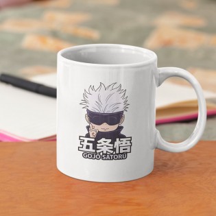 Gojo Satoru Chibi Kupa Bardak Gojo Satoru Chibi Kupa Bardak
