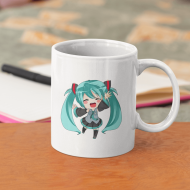 Hatsune Miku Kupa Bardak Hatsune Miku Kupa Bardak