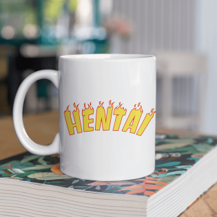 Hentai Yazılı Kupa Bardak  Hentai Yazılı Kupa Bardak