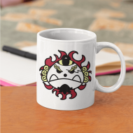 One Piece Jinbei Yazılı Kupa Bardak One Piece Jinbei Yazılı Kupa Bardak