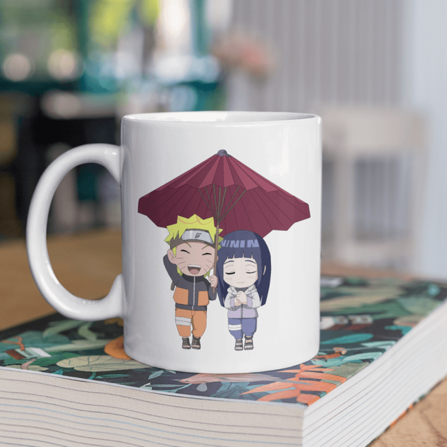 Naruto & Hinata Chibi Kupa Bardak