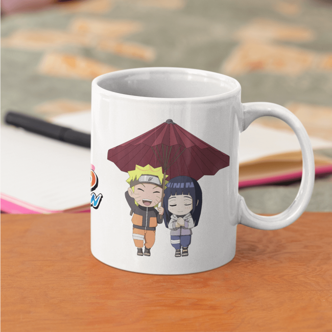 Naruto & Hinata Chibi Kupa Bardak