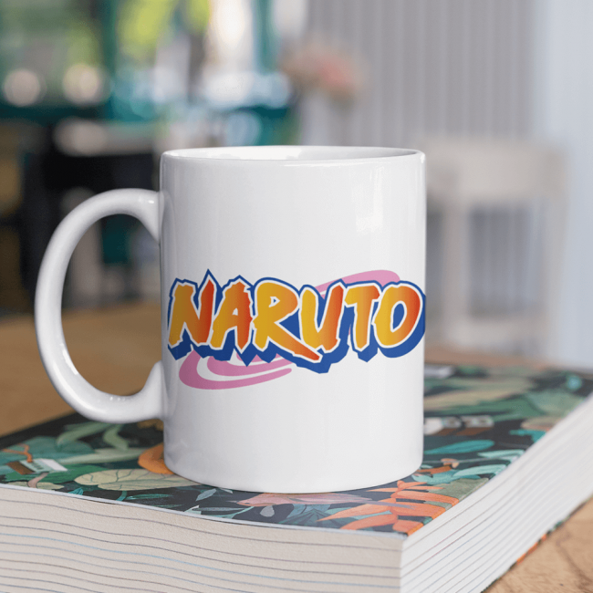 Naruto Logo Kupa Bardak 