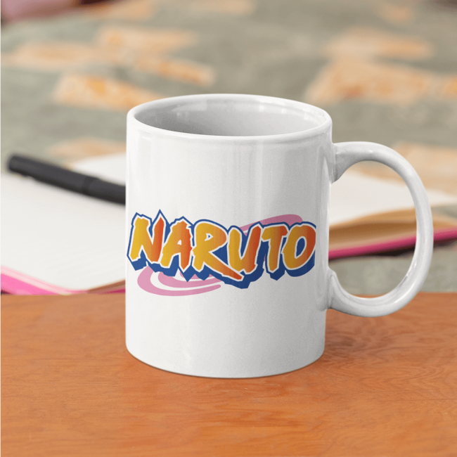 Naruto Logo Kupa Bardak 