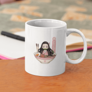 Nezuko Ramen Kupa Bardak Nezuko Ramen Kupa Bardak