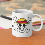 One Piece Hasır Şapka Korsanları Logo Kupa Bardak One Piece Hasır Şapka Korsanları Logo Kupa Bardak