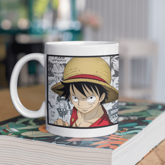 One Piece Luffy Kupa Bardak