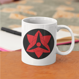 Sasuke Mangekyou Sharingan Logo Kupa Bardak Sasuke Mangekyou Sharingan Logo Kupa Bardak