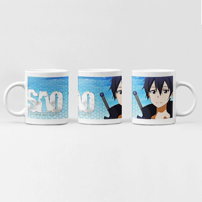 Sword Art Online Kirito Kupa Bardak