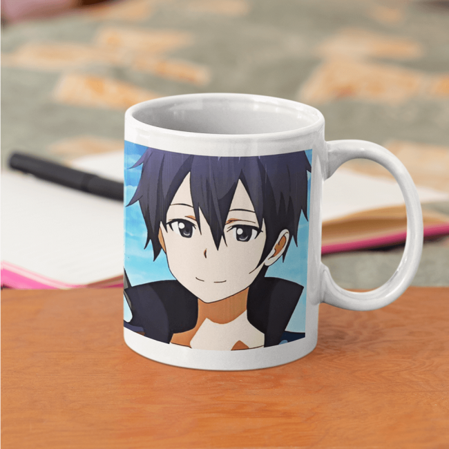 Sword Art Online Kirito Kupa Bardak