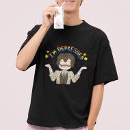 Dazai Depressed Tişört Dazai Depressed Tişört