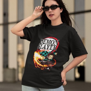 Demon Slayer Tanjiro Tişört Demon Slayer Tanjiro Tişört