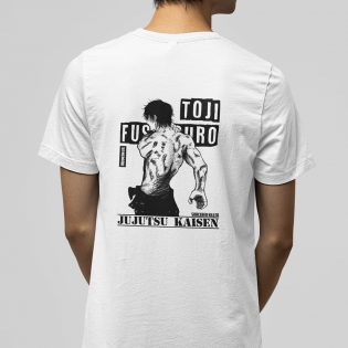 Jujutsu Kaisen Toji Ön Arka Baskılı Tişört Jujutsu Kaisen Toji Ön Arka Baskılı Tişört