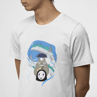 Komşum Totoro Tişört Komşum Totoro Tişört