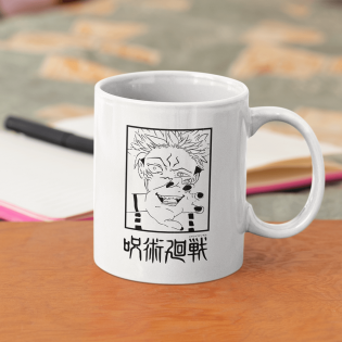 Jujutsu Kaisen Sukuna Hand Kupa Bardak