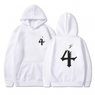 Bleach Ulqiorra 4 Ön Arka Baskılı Beyaz Sweatshirt Bleach Ulqiorra 4 Ön Arka Baskılı Beyaz Sweatshirt