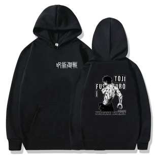 Jujutsu Kaisen Toji Ön Arka Baskılı Sweatshirt Jujutsu Kaisen Toji Ön Arka Baskılı Sweatshirt