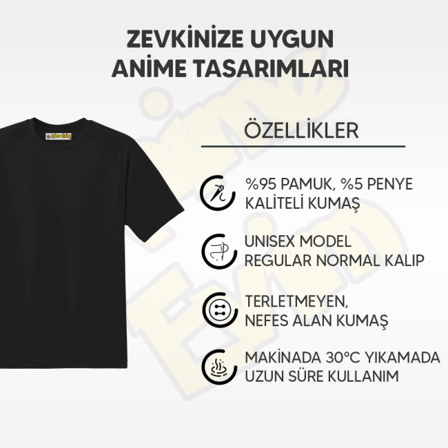 Süper Dragon Ball Siyah Tişört