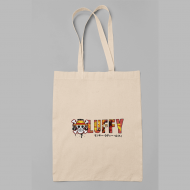 One Piece Luffy Yazılı Bez Çanta One Piece Luffy Yazılı Bez Çanta