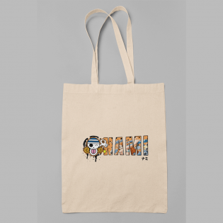 One Piece Nami Yazılı Bez Çanta One Piece Nami Yazılı Bez Çanta