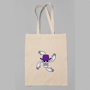 One Piece Robin Logo Bez Çanta One Piece Robin Logo Bez Çanta