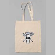 One Piece Sanji Logo Bez Çanta