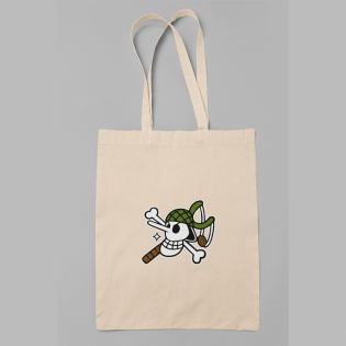 One Piece Usopp Logo Bez Çanta One Piece Usopp Logo Bez Çanta