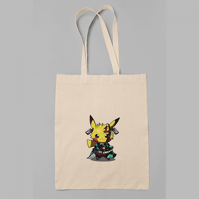 Pikachu Tanjiro Bez Çanta
