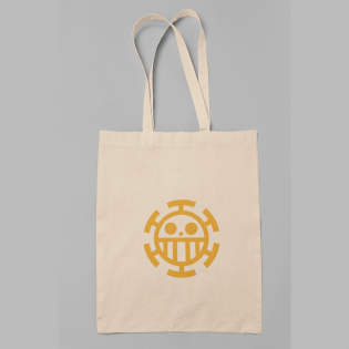 Trafalgar Law Kalp Korsanları Logo Bez Çanta Trafalgar Law Kalp Korsanları Logo Bez Çanta