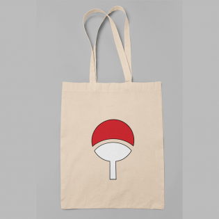 Naruto Shippuden Uchiha Logo Bez Çanta